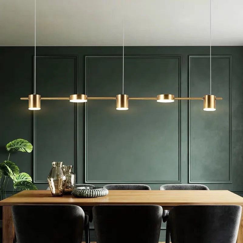 Astra Drum Aluminum Pendant Lamp Black Gold Finish 3 Or 5 Light Ceiling Light Warm White Euroselle