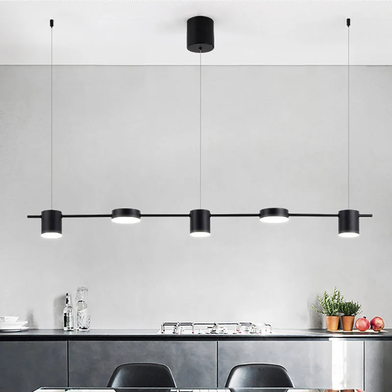 Astra Drum Aluminum Pendant Lamp Black Gold Finish 3 Or 5 Light Ceiling Light Warm White Euroselle