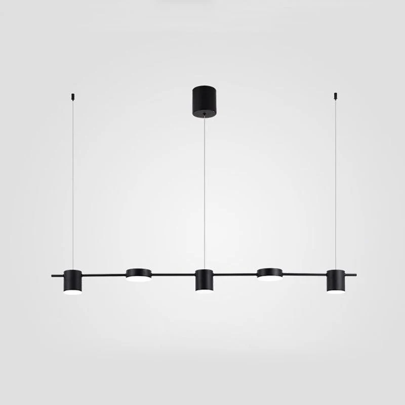 Astra Drum Aluminum Pendant Lamp Black Gold Finish 3 Or 5 Light Ceiling Light Warm White Euroselle