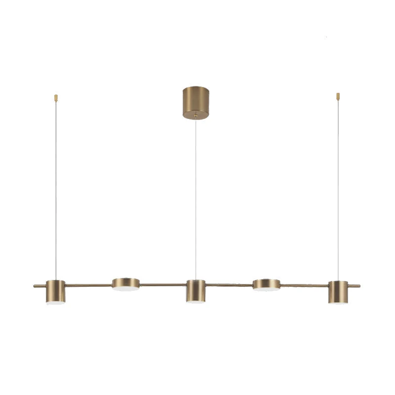 Astra Drum Aluminum Pendant Lamp Black Gold Finish 3 Or 5 Light Ceiling Light Warm White Euroselle