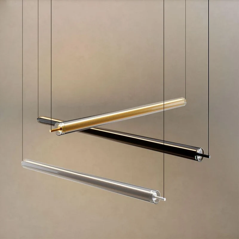 s.luce Ranya LED Up & Down Pendelleuchte mit Glas-Cover & Fernbedienung