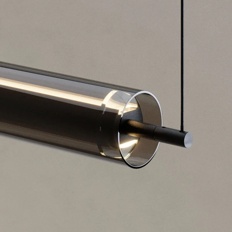 s.luce Ranya LED Up & Down Pendelleuchte mit Glas-Cover & Fernbedienung