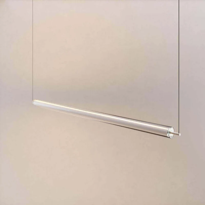 s.luce Ranya LED Up & Down Pendelleuchte mit Glas-Cover & Fernbedienung