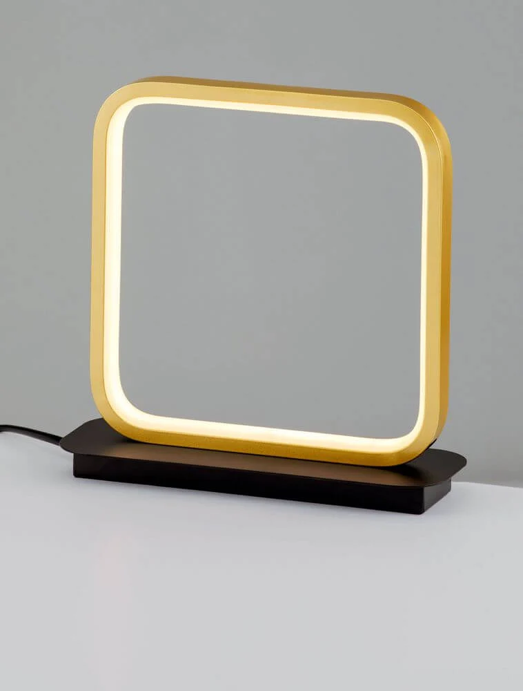 Imar LED Tischleuchte 3200K Schwarz, Gold