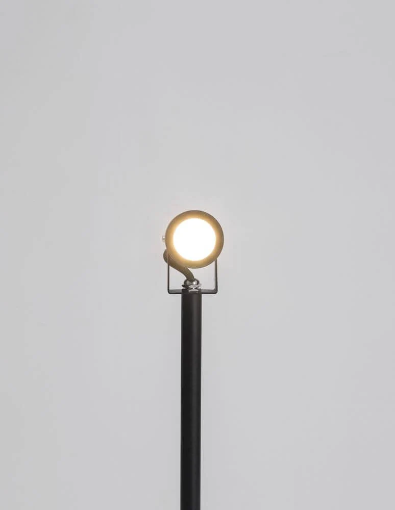 Fend LED Außenwandleuchte Poller 3000K Schwarz IP65