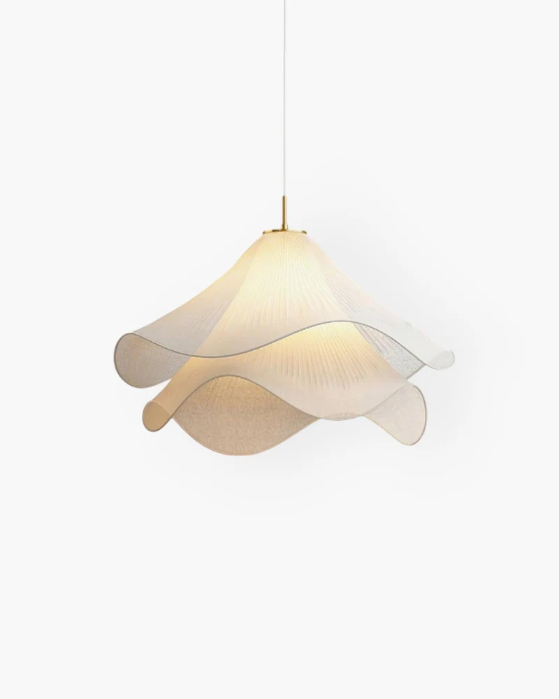 Silvesta Pendant Ceiling Light With Layered Petal Shade For A Soft Glow Euroselle