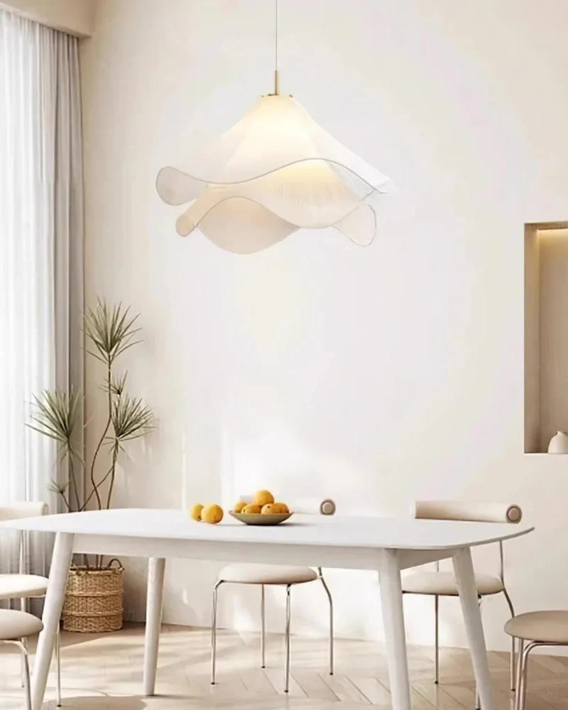 Silvesta Pendant Ceiling Light With Layered Petal Shade For A Soft Glow Euroselle