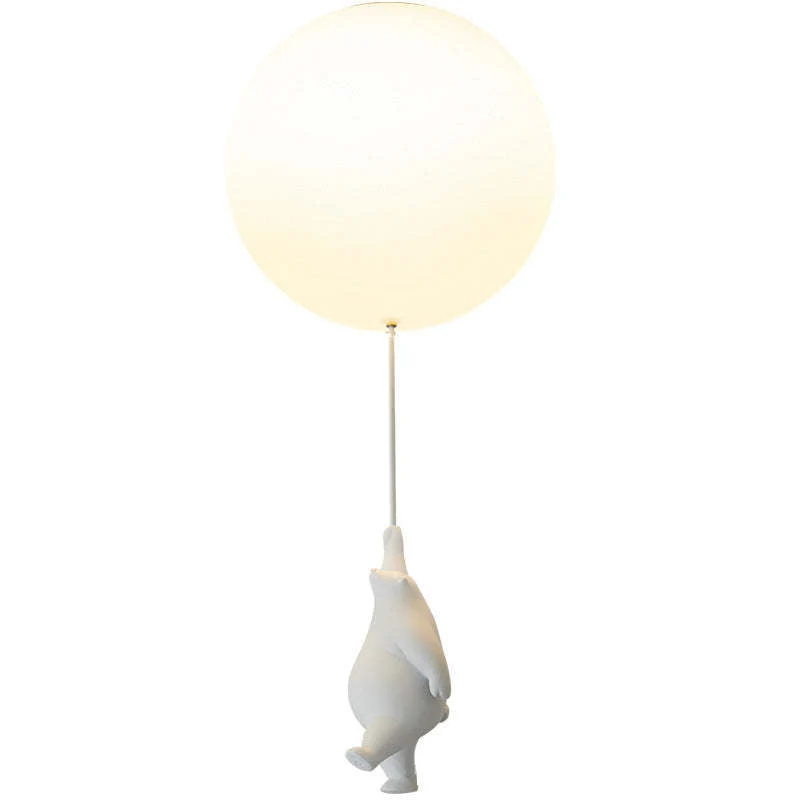 Lunora Bear And Balloon Ceiling Pendant Light For Kids Euroselle