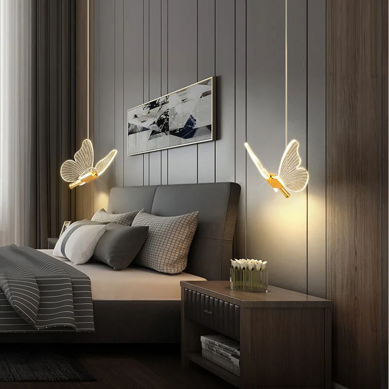 AuroraWing LED Butterfly Pendant Light Fixture For Home Decor By Euroselle