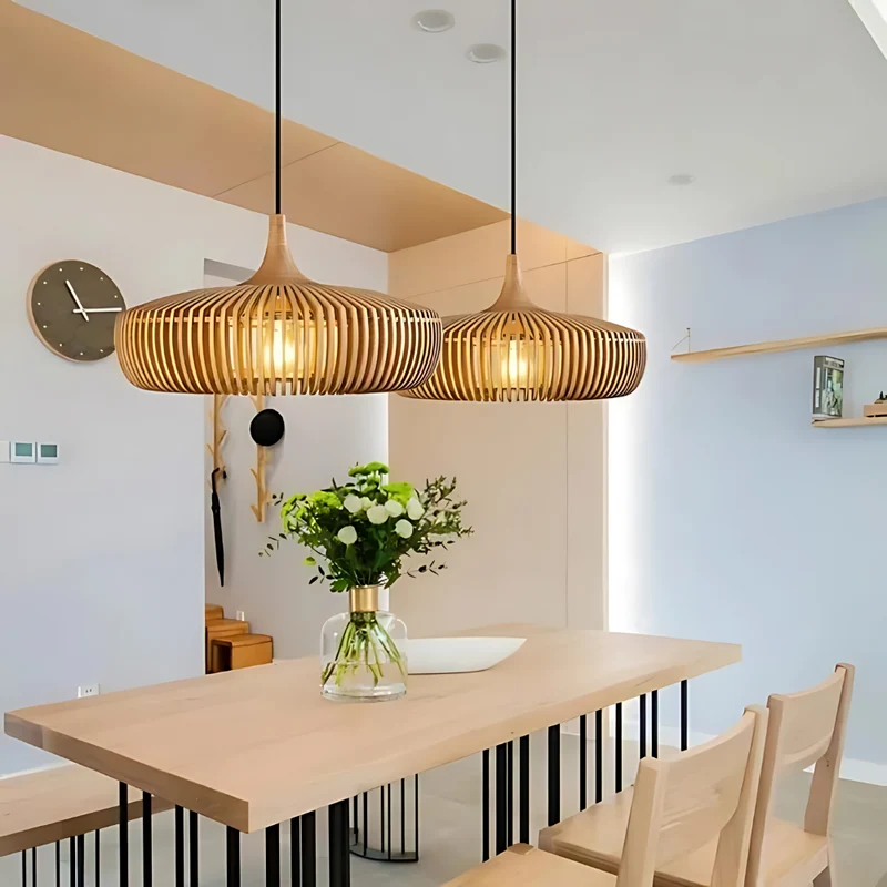 Euroselle NaturLampa Pendant Lamp Scandinavian Inspired Lighting For Dining Room