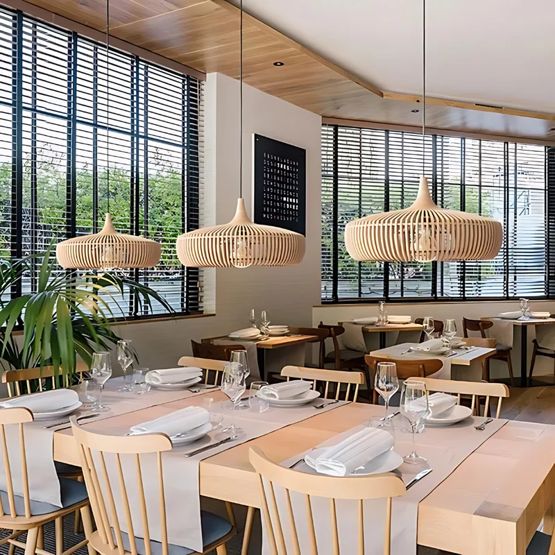 Euroselle NaturLampa Pendant Lamp Scandinavian Inspired Lighting For Dining Room