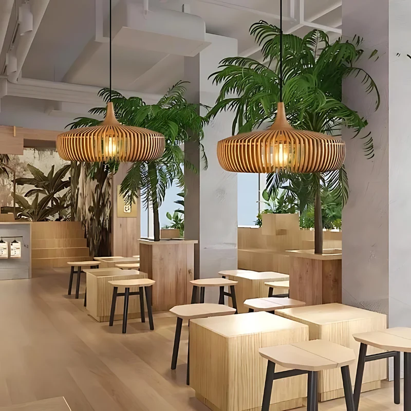 Euroselle NaturLampa Pendant Lamp Scandinavian Inspired Lighting For Dining Room
