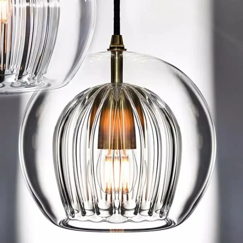 LumenAura Contemporary Glass Pendant Light For Indoor Spaces