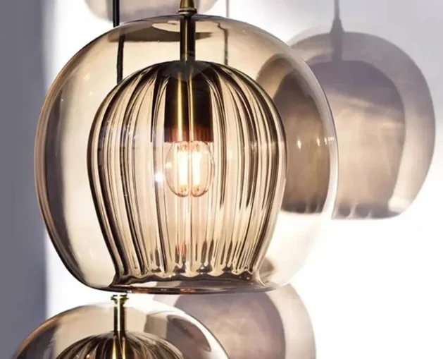 LumenAura Contemporary Glass Pendant Light For Indoor Spaces