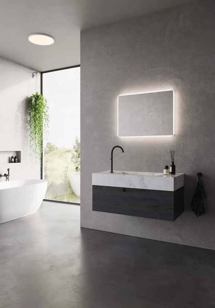 LED Wandleuchte Dovina 60x80 IP44