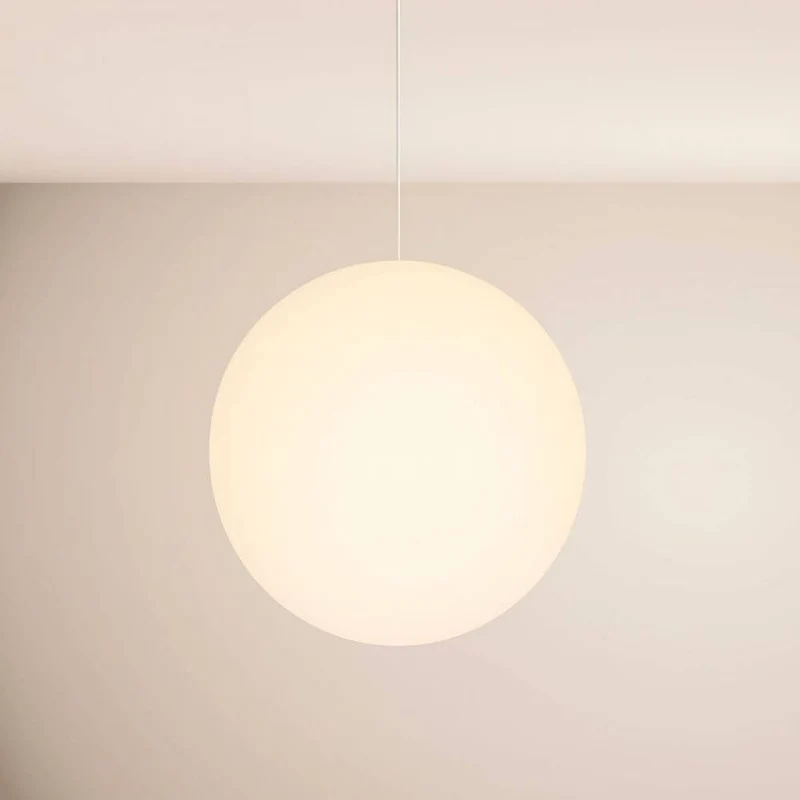 s.luce Orb Glaskugel Galerieleuchte Aufhängung 500cm Weiß