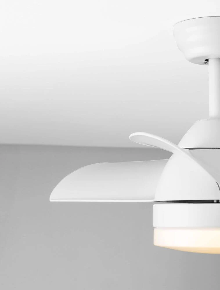 Nerina LED Ventilator 3000, 4000, 6500K Weiß