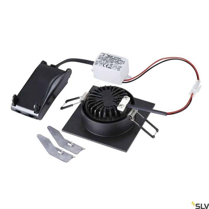 New Tria 68 I Cs Deckenleuchte Schwarz Eckig 2700K