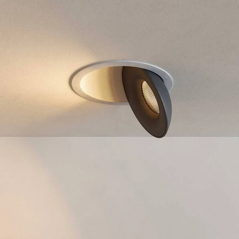 s.luce Santa Deep LED-Einbaustrahler schwenkbar & dimmbar