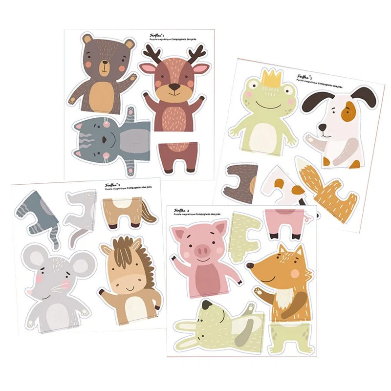 Magnetisches Puzzle Tiere "Animal Safari"