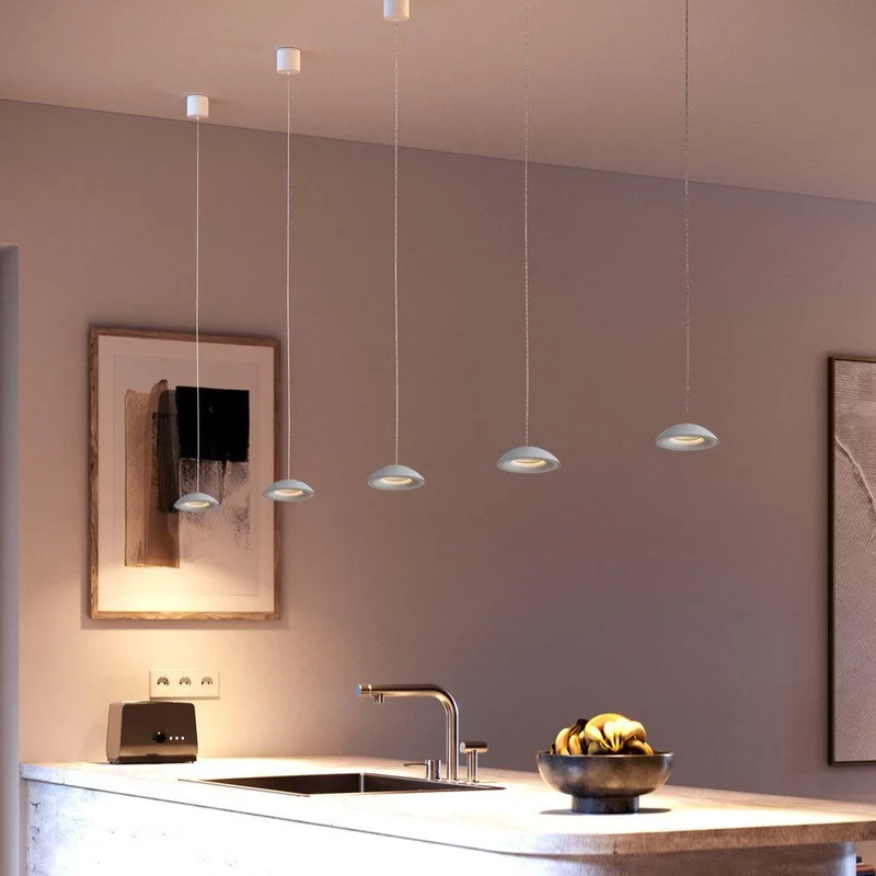 s.luce Santa Air LED-Hängeleuchte Ø 11cm Dimmbar