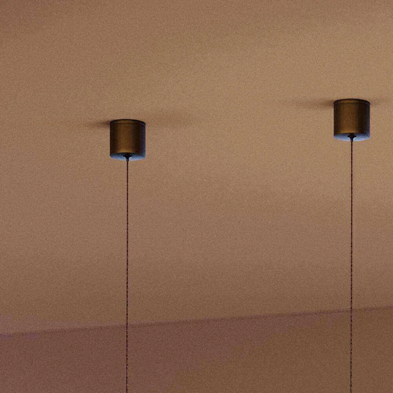 s.luce Santa Air LED-Hängeleuchte Ø 11cm Dimmbar