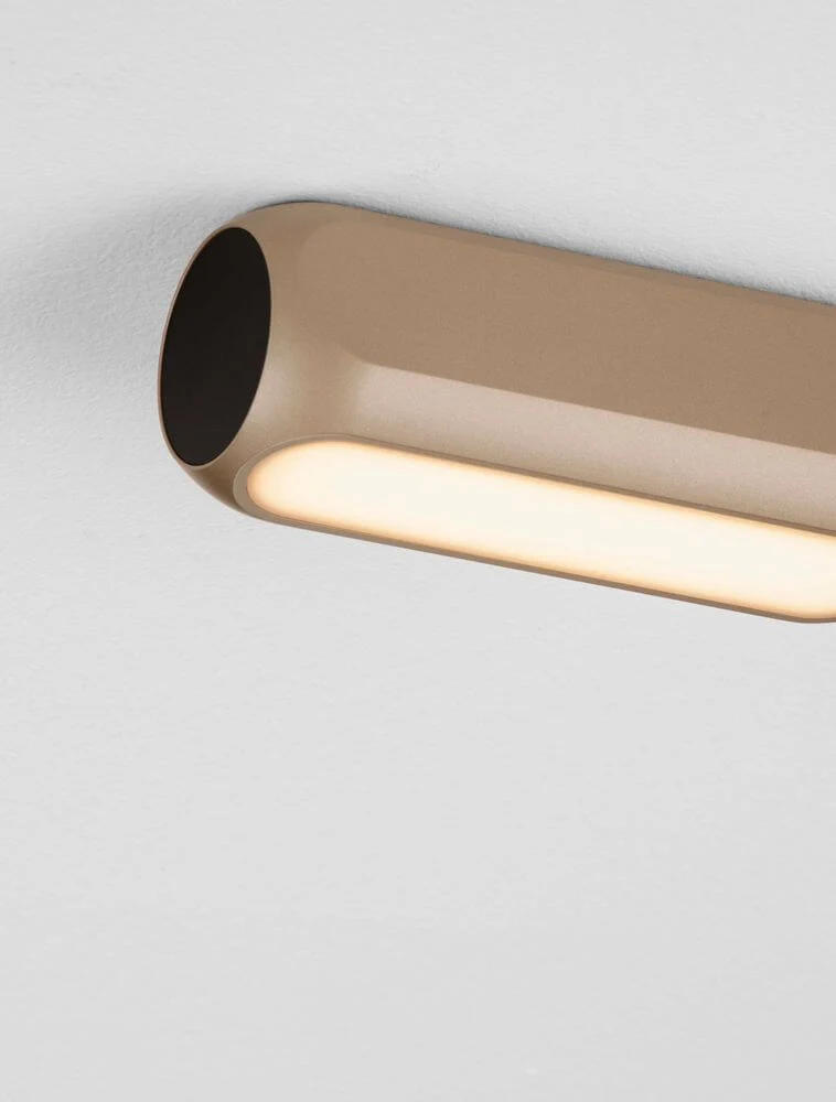 Elli LED Deckenleuchte 3000K Schwarz, Braun