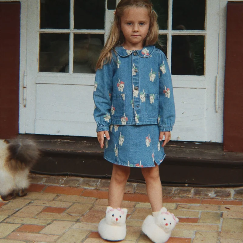 Kitty Hausschuhe Off White