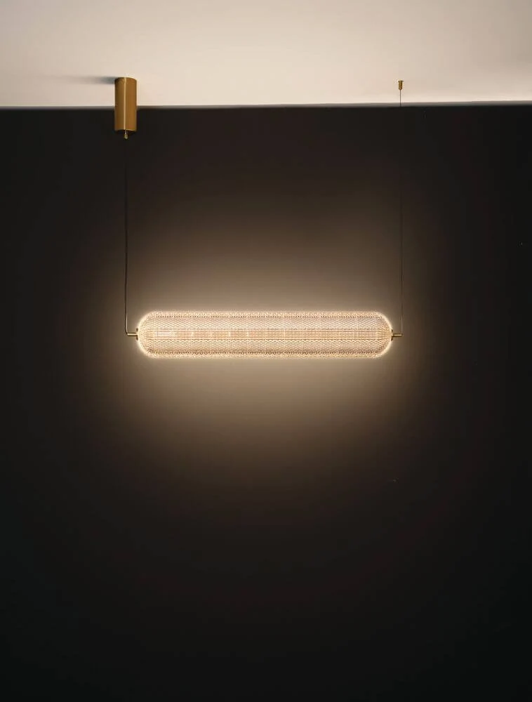 Klelia Pendelleuchte Horizontal 3000K Gold