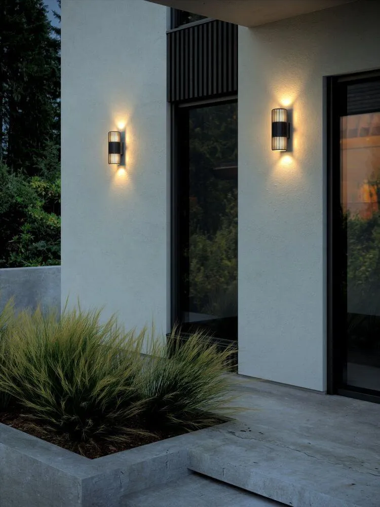 Außenwandlampe Aludra Double Seaside IP54