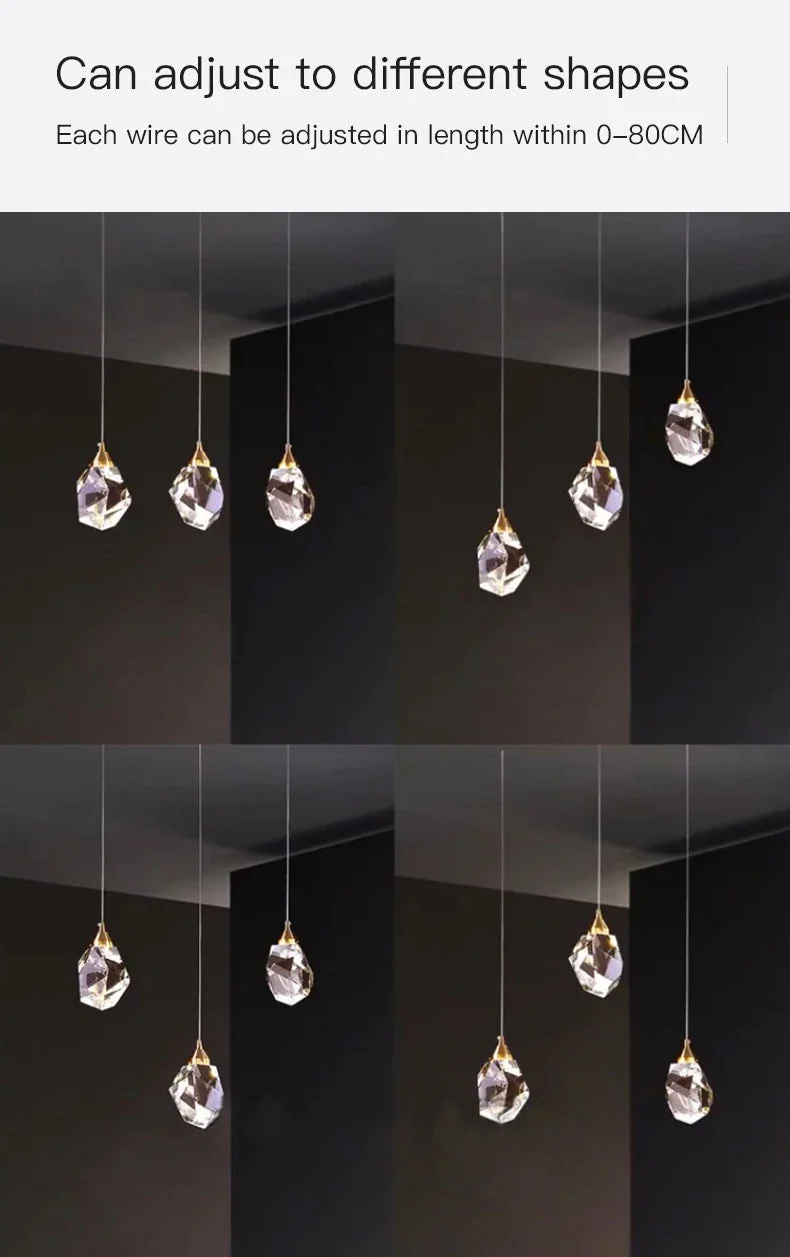 Auryn Crystal Stone Pendant by Euroselle