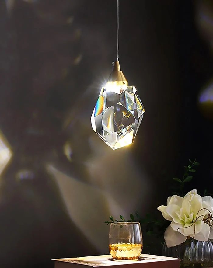 Auryn Crystal Stone Pendant by Euroselle