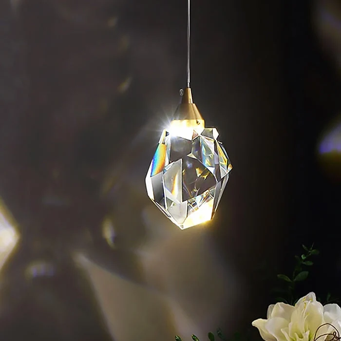 Auryn Crystal Stone Pendant by Euroselle