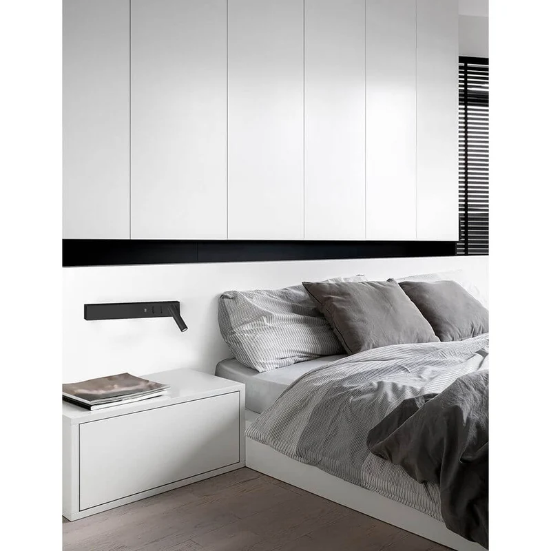 Nova Luce Vida LED Lese- & Wandlampe Metall mit USB