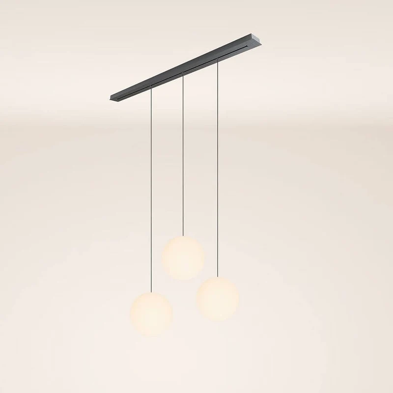 s.luce Orb Esstischleuchte 3-flammig 160cm Ø 3x40