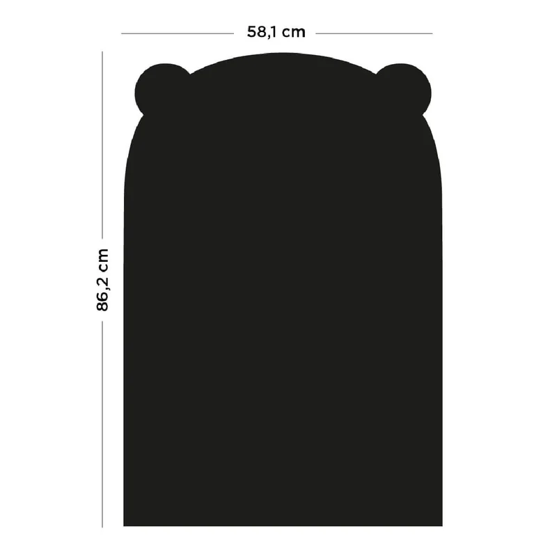 Teddybjørn Magnettafel (58,1 x 86,2 cm)