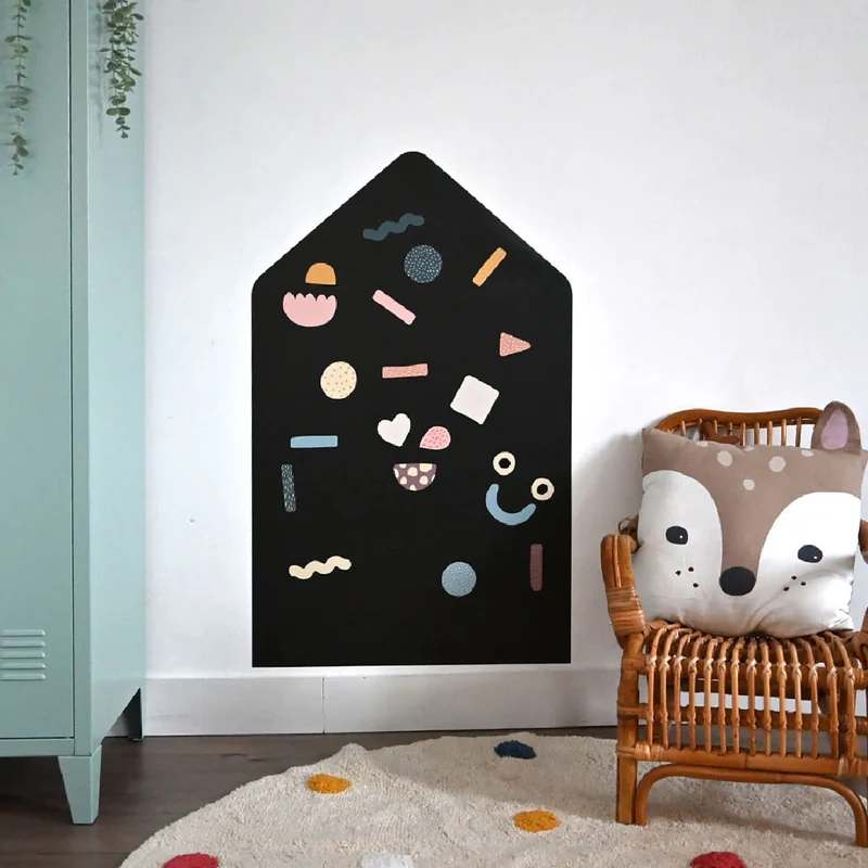 Hausförmige Magnettafel (57,6 x 91,9 cm)