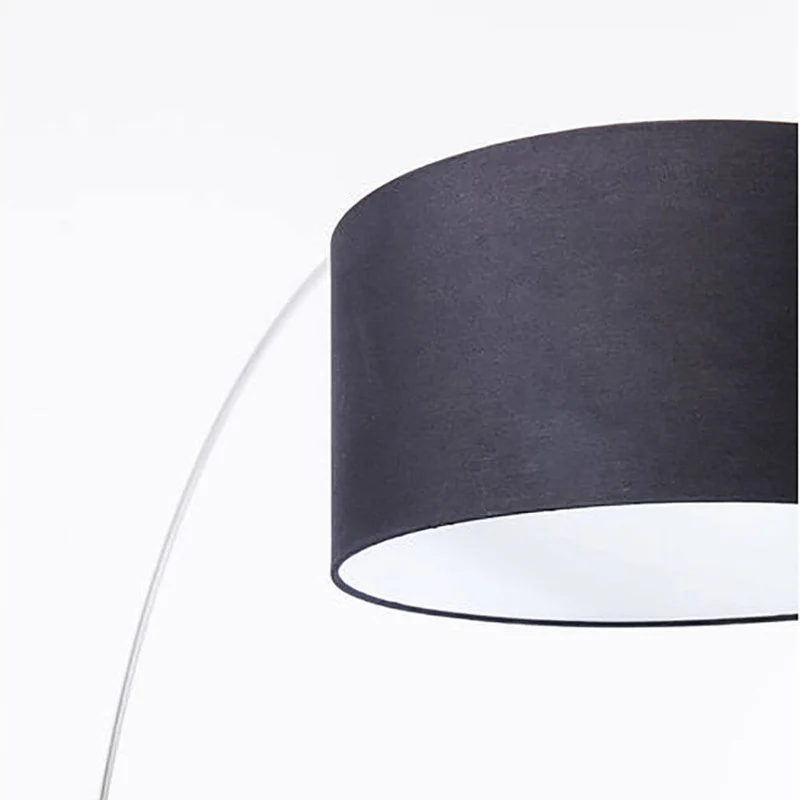 Elegante Stehleuchte Gooseneck Schwarz