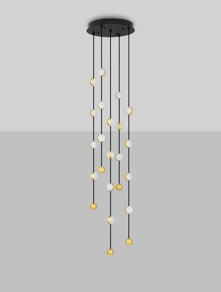 Alcinoe LED Pendelleuchte Ø 38cm