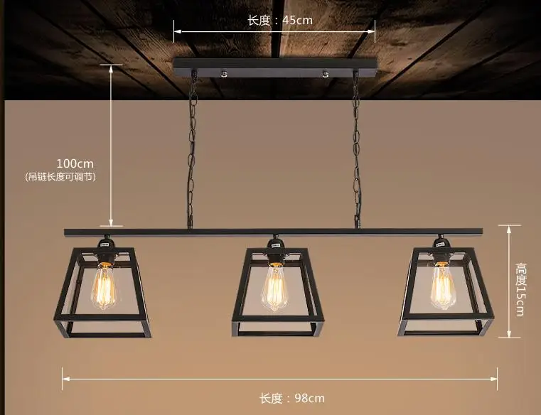 Margot Retro Pendants Euroselle LED Dimmable With Adjustable Brightness And Color Temperature