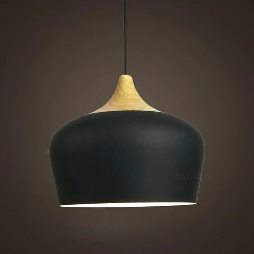 Euroselle Delicate Pastel Metal And Wood Pendant Lights