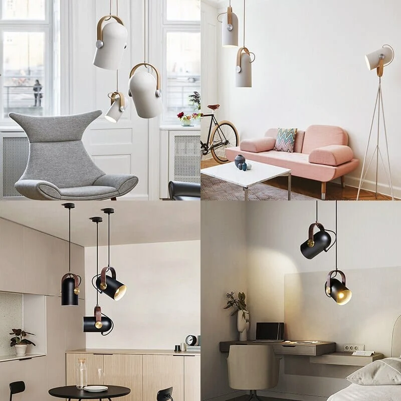 Euroselle Macaroon Rotatable Adjustable Pendant Lights