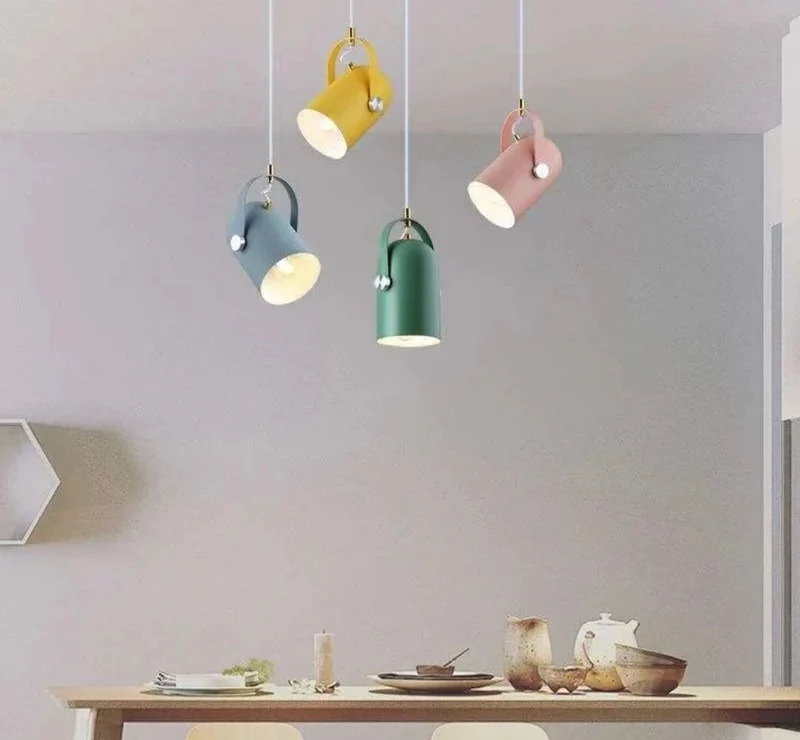 Euroselle Macaroon Rotatable Adjustable Pendant Lights