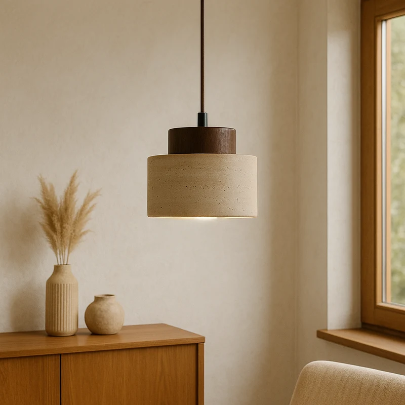 Euroselle Travertine Home Pendant Light For Modern Interiors