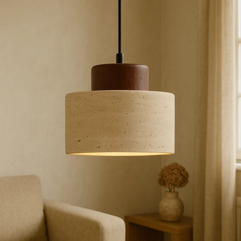 Euroselle Travertine Home Pendant Light For Modern Interiors