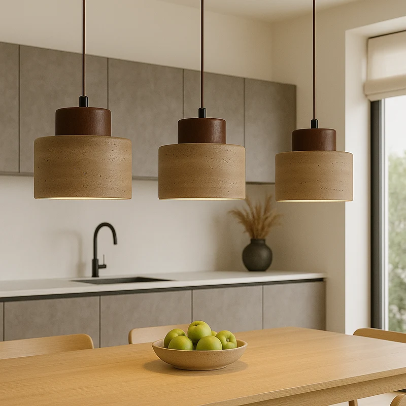Euroselle Travertine Home Pendant Light For Modern Interiors