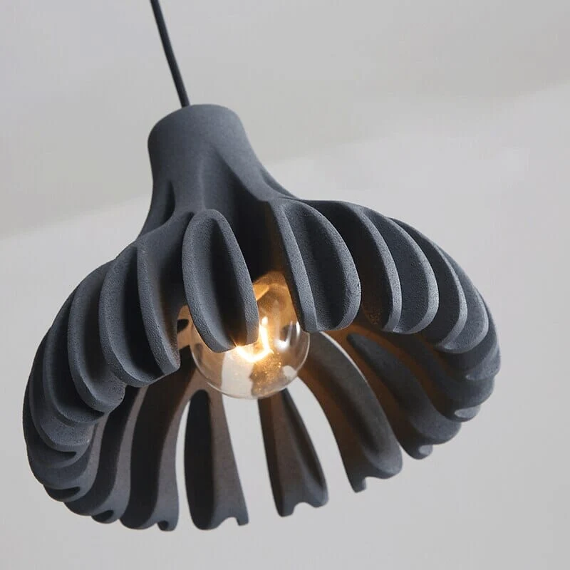 Euroselle Designer Macaron Resin Pendant Chandelier With Adjustable Length And Soft LED Lighting