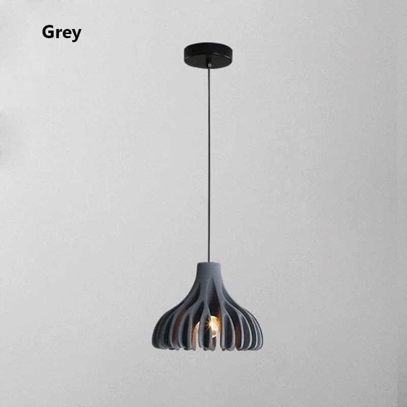 Euroselle Designer Macaron Resin Pendant Chandelier With Adjustable Length And Soft LED Lighting