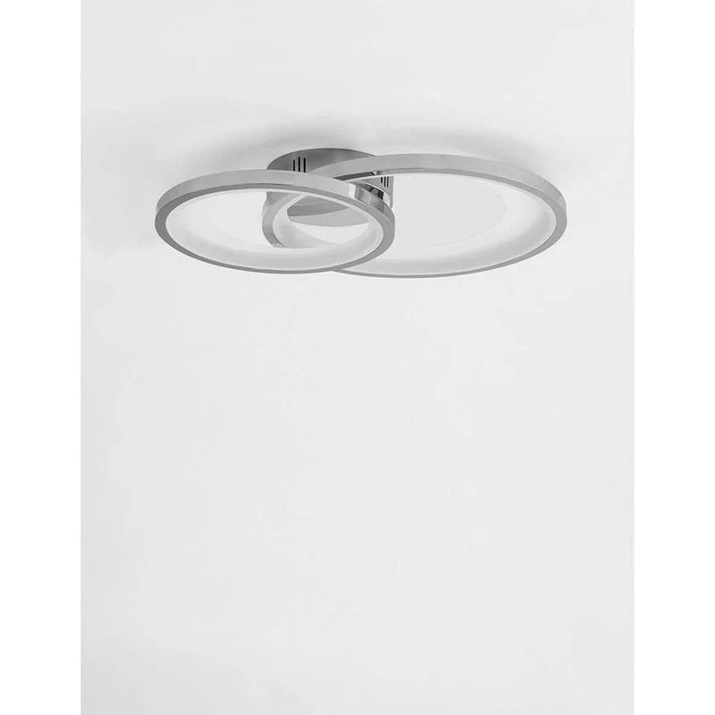 Nova Luce Galaxy LED Deckenlampe Chrom