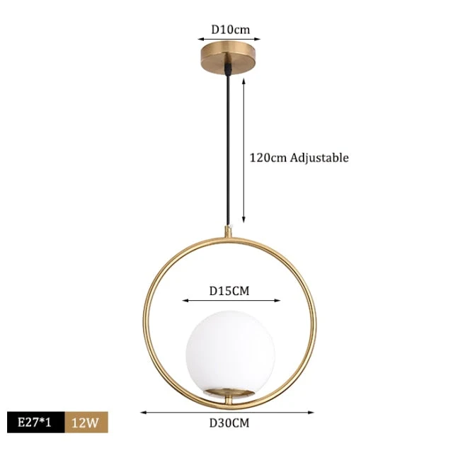 Astrid Scandinavian Pendant Lights by Euroselle for Modern Homes
